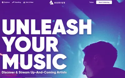Audius CRYPTO – meilleur service de streaming musical ?