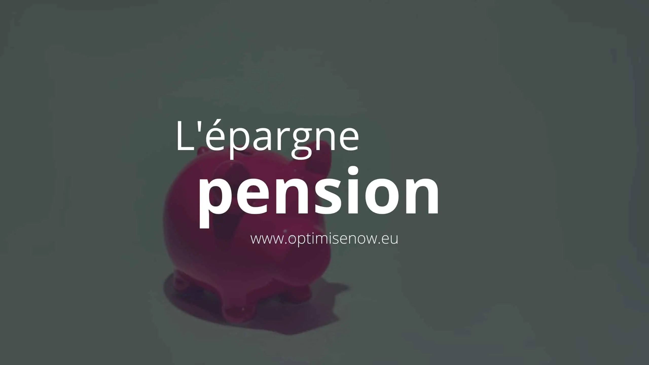 épargner de l'argent pour la pension